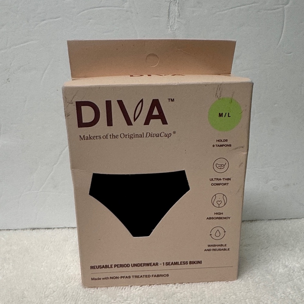Diva Seamless Bikini Period Underwear